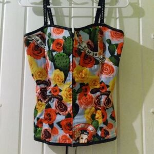 Hell Bunny corset top-small NWOT